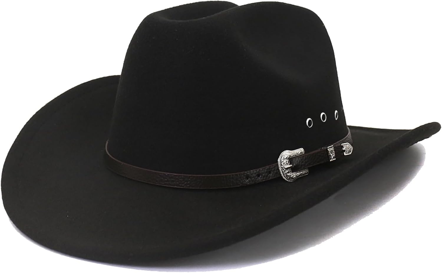 Chapeaux de cowboy à bords plats – Protection durable et élégante
