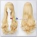 Produktbild Cosplay Perücken Anime Idol Meister Grau Tante Sato Herz Golden Long Curly Hair Girl