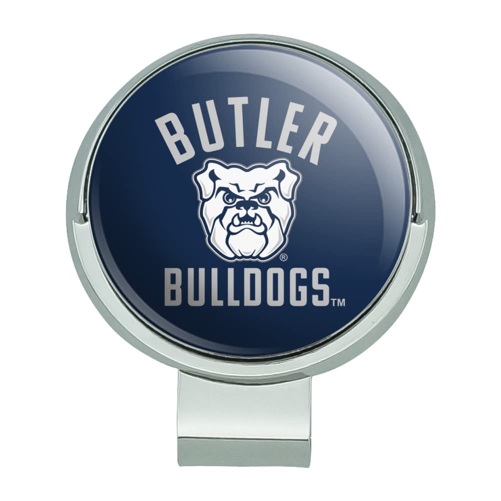 GRAPHICS & MORE Butler University Official Bulldogs Golf Hat Clip with Magnetic Ball Marker