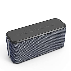 Luidspreker 80W High-Power Luidspreker 3 Hoorns Draagbare Bluetooth 5.0 Draadloze Super Bass Sound Column TWSC Subwoofer IPX5 Boombox (Color : X8-PLUS-BLUE, Set Type : Speaker)