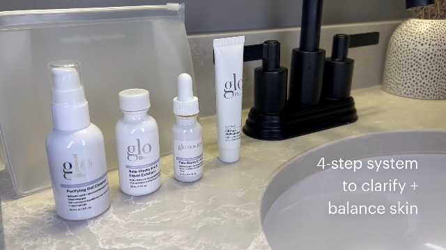 Amazon.com : Glo Skin Beauty Clarify + Balance Skincare Set for