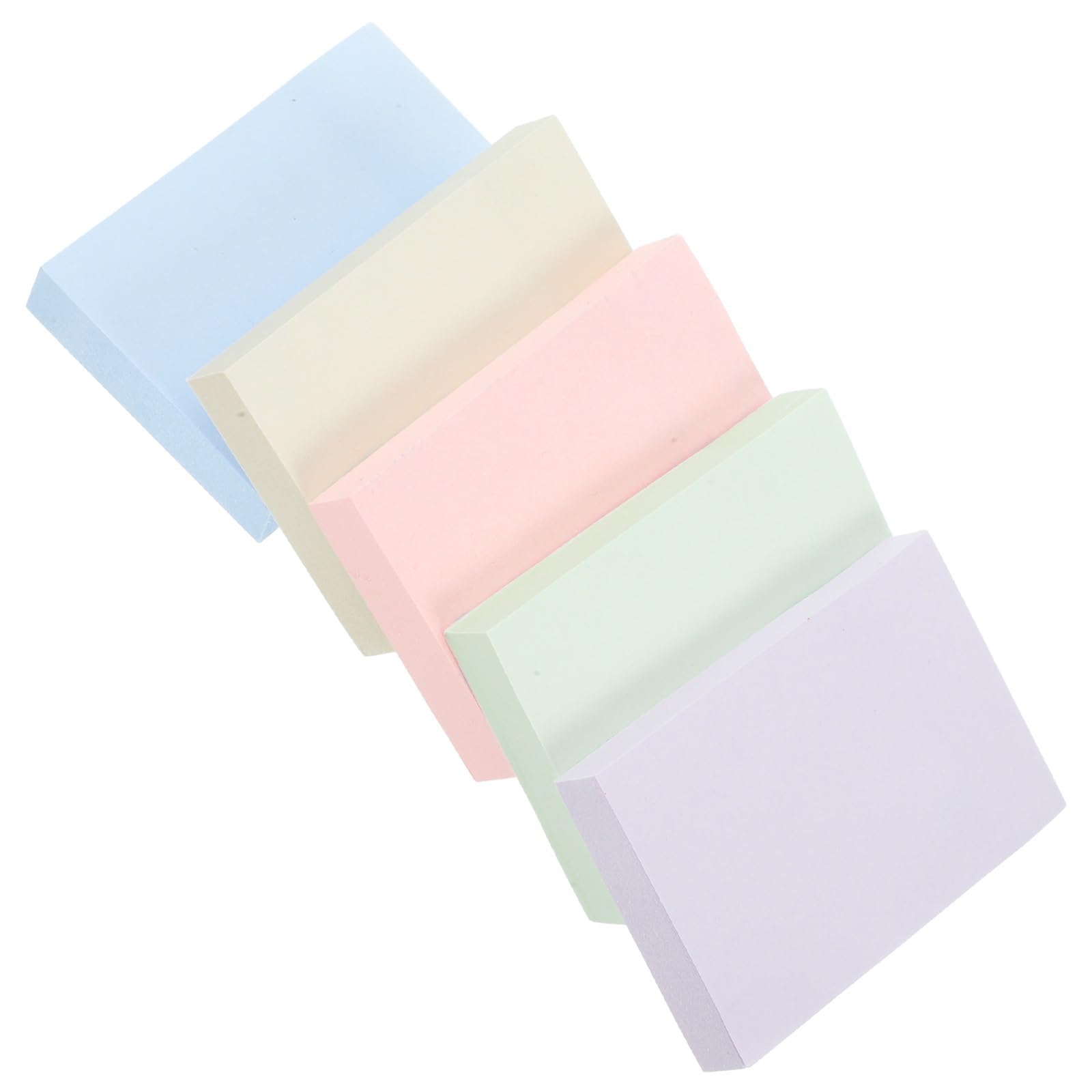 Haftnotizen 10 Stück 7,6 x 5,1 cm gemischte Farben, selbstklebend, niedliches Papier, Memo-Aufkleber, Blöcke