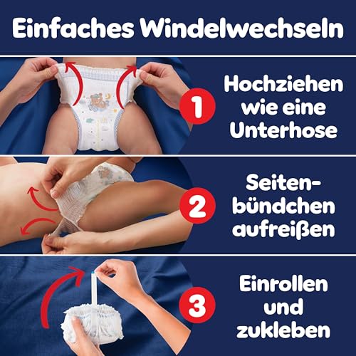 Pampers Night Pants Größe 5, 160 Windeln, 11-17kg, Pampers Night Pants Bieten Zusätzlichen Schutz Für Die Ganze Nacht 6