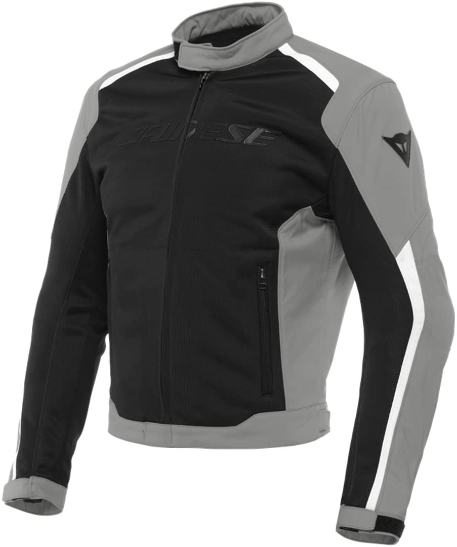 Dainese Hydraflux 2 Air D-Dry Jacket, Waterproof Motorcycle Jacket, Men, Black/Charcoal-Gray, 60