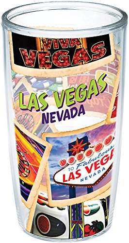 Gobelet américain Las Vegas Tervis récipient double paroi réutilisable 16oz - 2