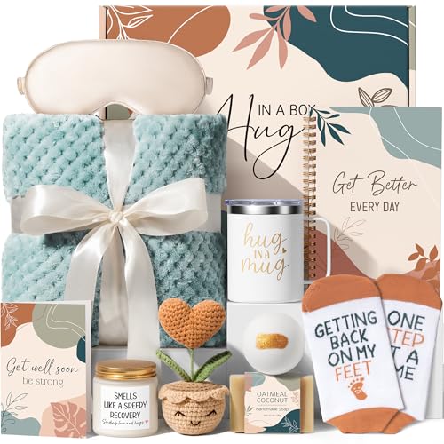 Get Well Gifts for Women After Surgery Recovery, Get Well Soon Gift Baskets for Women...
