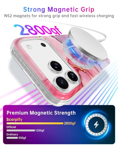 Protection iPhone 17 Pro Max cristaux et marbre de qualité supérieure - 4