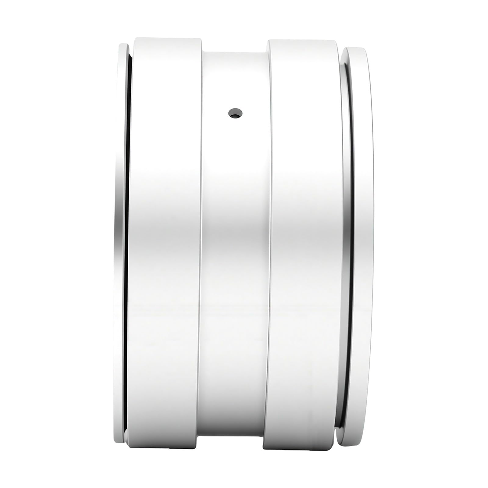 Dilwe Piasty kół Gąsienic RC 1/10, Stop Aluminium, 2,2 Cala, 185 G (SILVER)