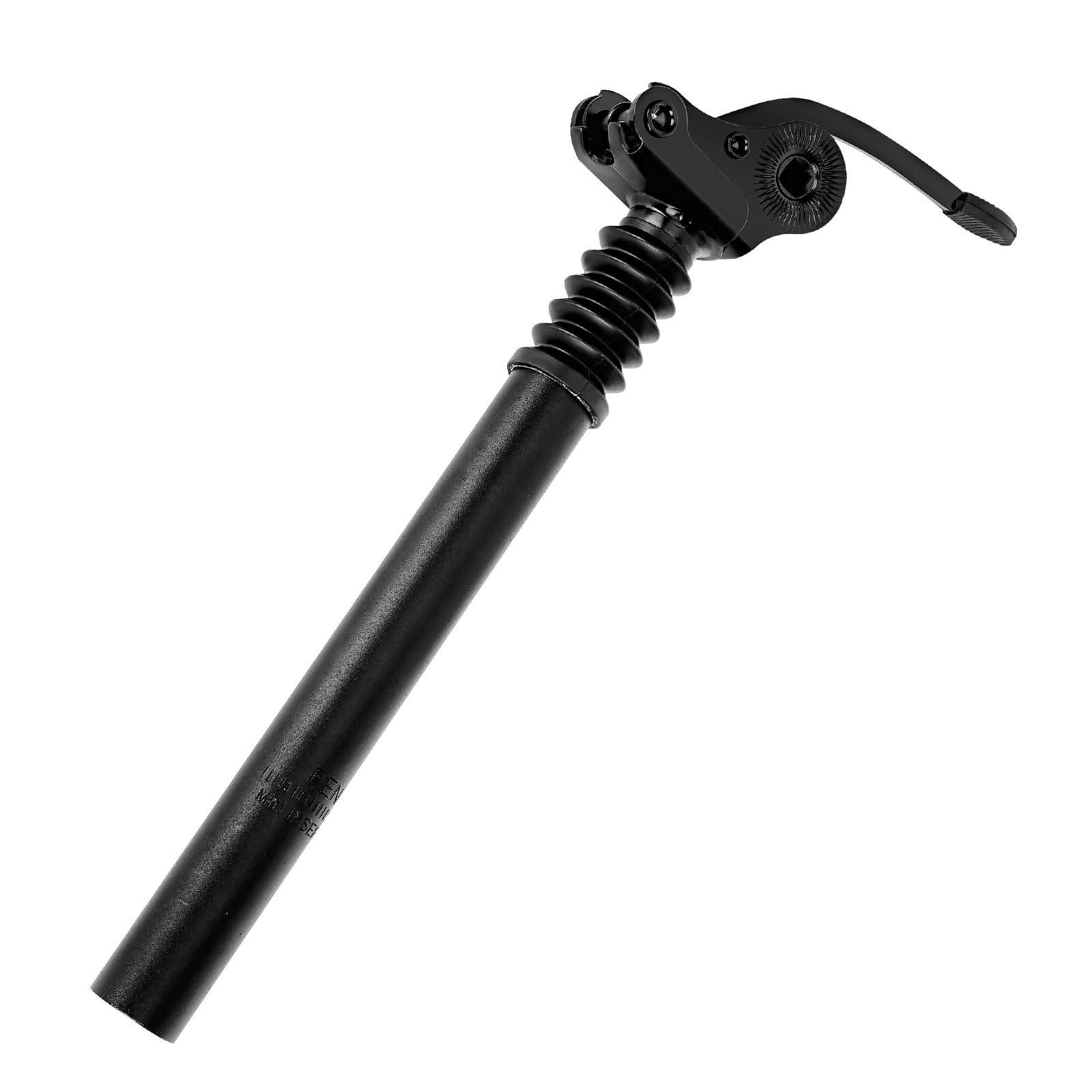 Bicycle Suspension Seat Post, 25.4/27.2/28.6/31.8/33.9mm Alumium Adjustable Seatpost Suspension Seat Post for Most Bicycle Mountain Road Bike MTB MTN BMX Electric Bicycle (27.2 x 350 mm) — image 1