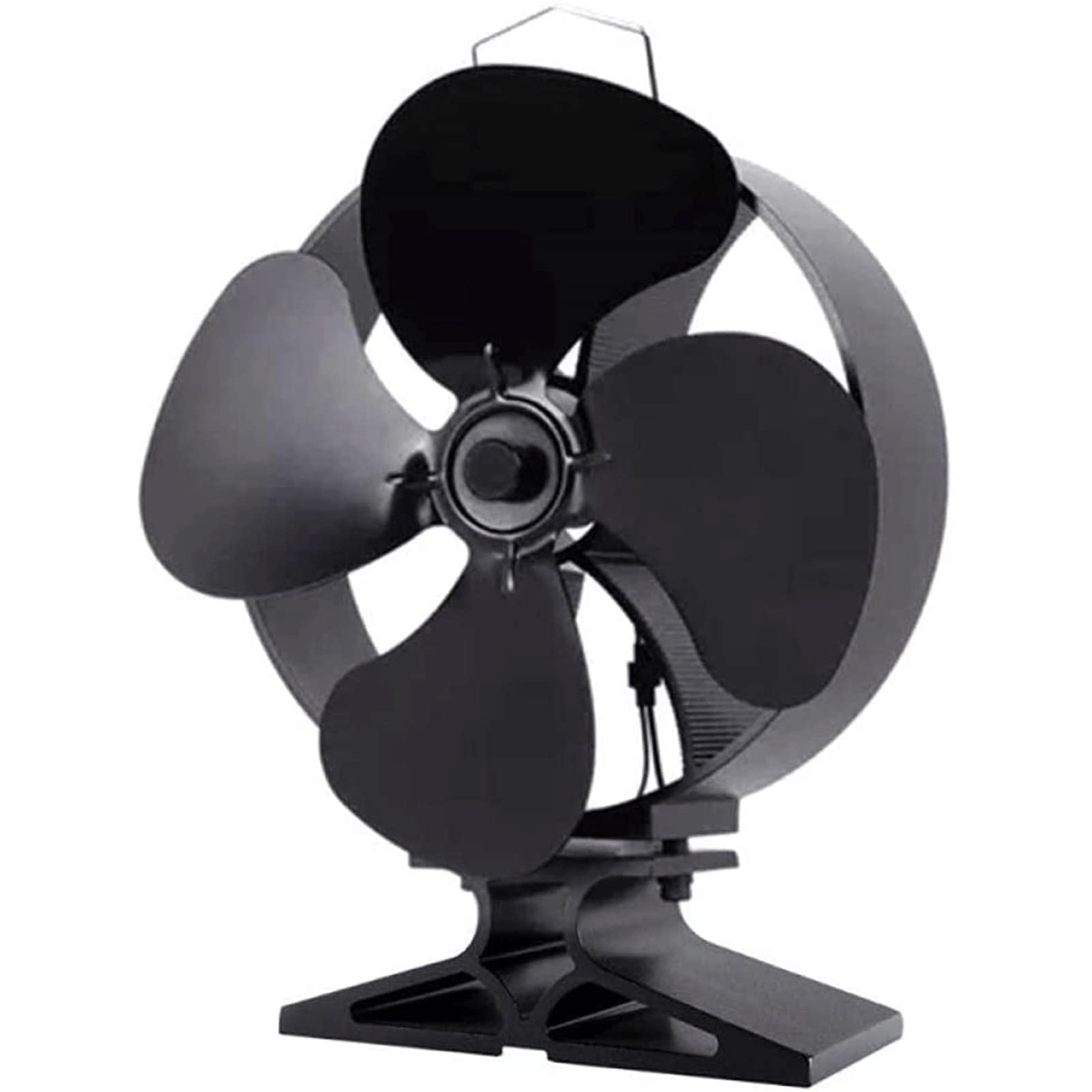 Buy ZBQLKM 4 Blades Stove Fireplace Fan, Fireplace Radiator, Wood Log