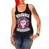 ärmelloses Hemd Spaß kostet Frauen und Girls Tank Top Krawallschnegge Größe XS - 3XL