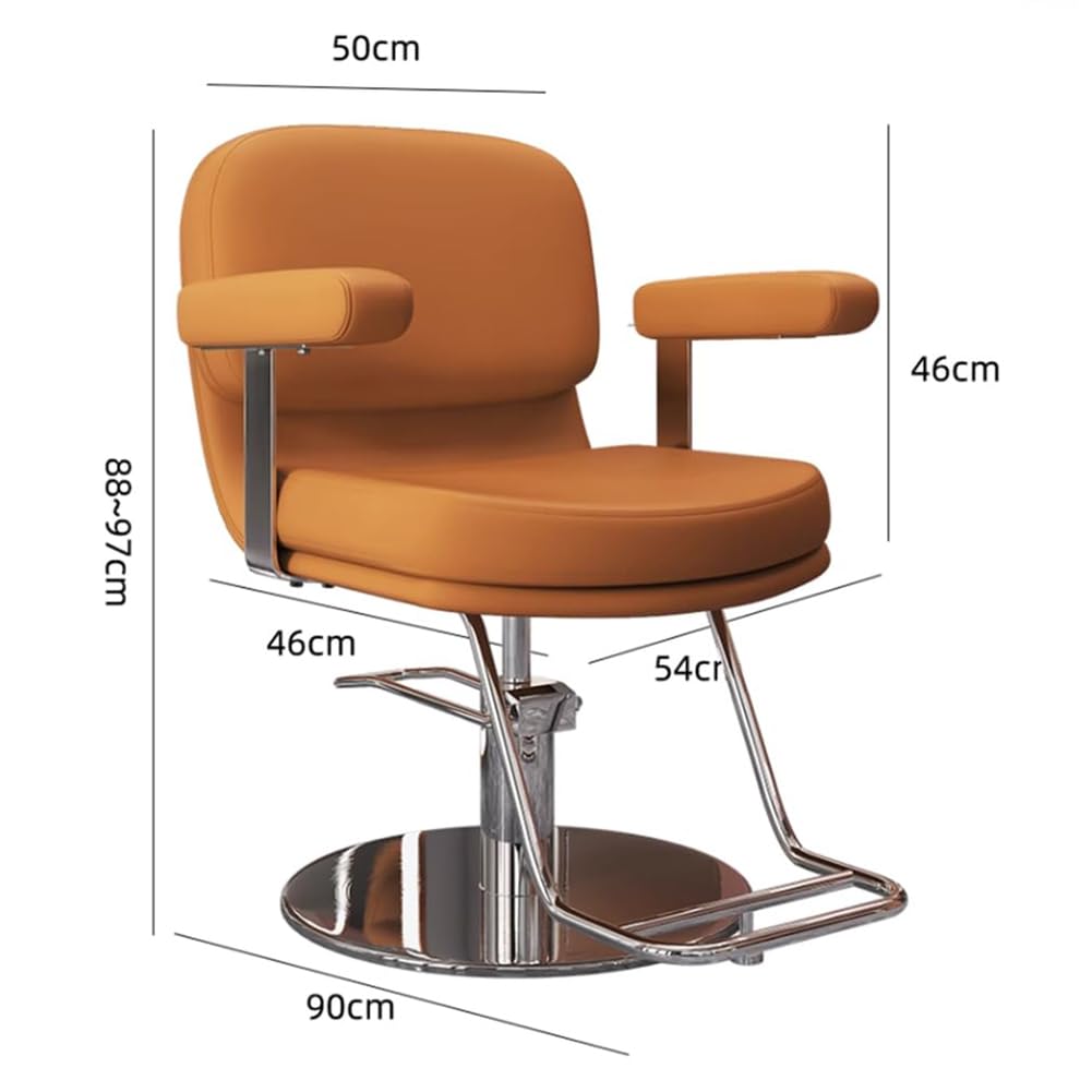 Fotel dla fryzjera, fotel fryzjerski z wytrzymałą pompą hydrauliczną, salon fryzjerski, tatuaż, warkocz, sprzęt do pielęgnacji włosów,Gray