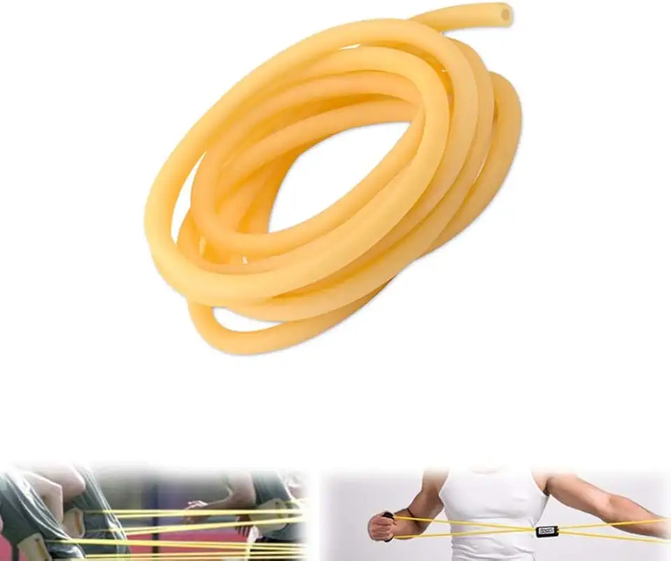 SKYPRO Tubo de látex natural de 3 metros/9,8 pés tubo de banda cirúrgica mangueira de borracha estilingue elástico ID 2 mm OD 5 mm