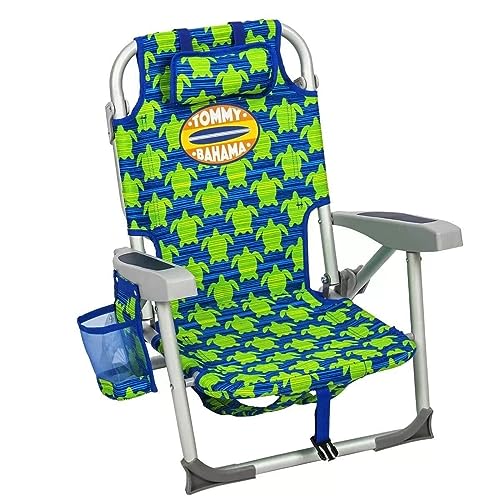 Tommy Bahama Silla de Playa para niños, Aluminio, Green, Kids