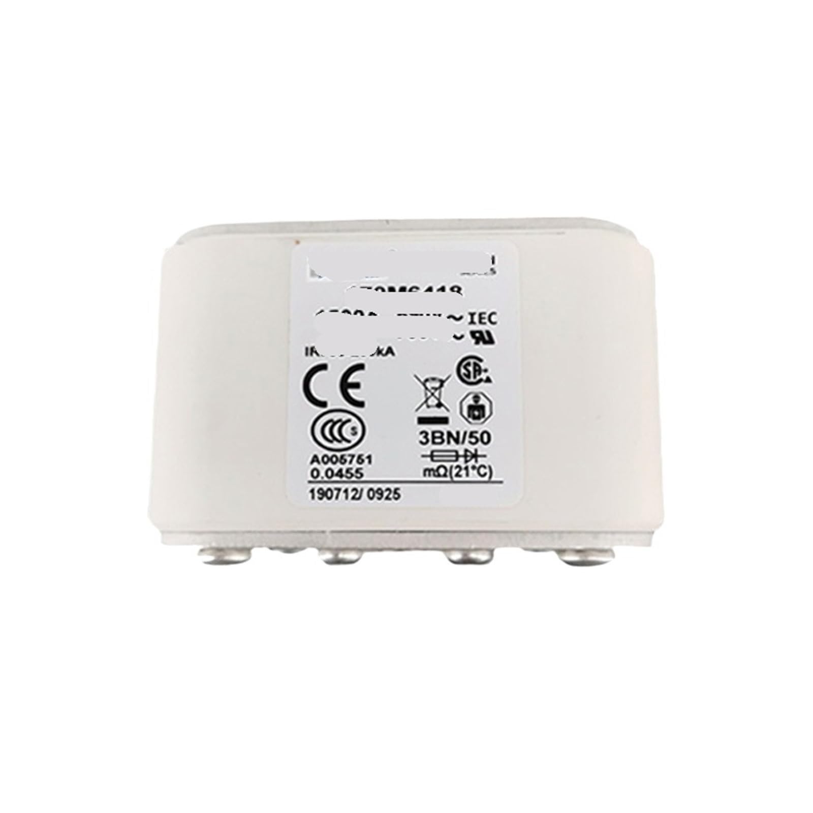 Fusible 170M6418 690VAC cartouche ultra-rapide basse tension pour onduleur