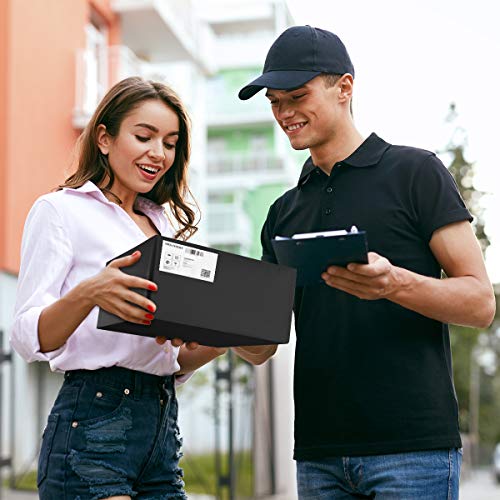 Image of UCGOU Poly Mailers 7.5x10.5 Inch Black 100 Pack Shipping Bags Strong Thick Mailing Envelopes Self Sealing Adhesive Waterproof and Tear Proof Boutique Packaging Postal for Clothing
