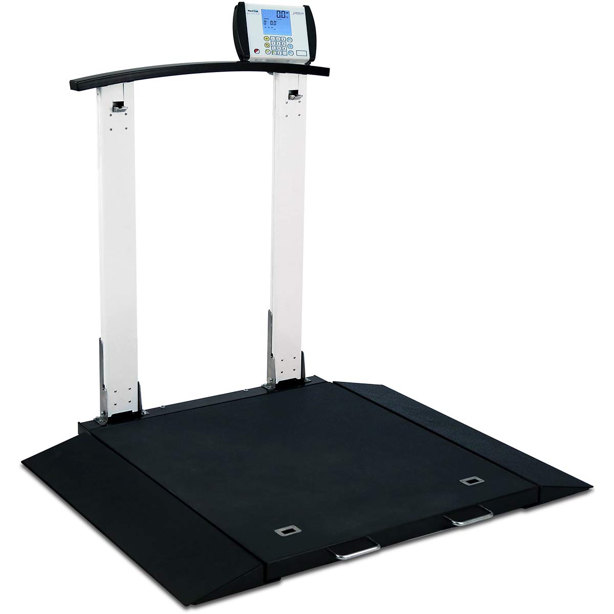 Detecto 6560 Portable Electronic Physician Handrail Wheelchair Weigh Scale