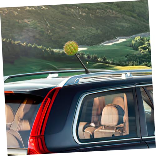 Bolas de antena para coches fáciles de instalar Mobestech: decoración resistente en forma de cactus 6