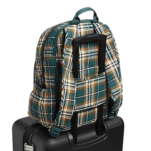Image of Cotton Campus Backpack, Orchard Plaid