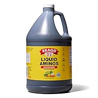 Vista 1 de Bragg Condimento multiusos Liquid Aminos, 128 onzas líquidas, alternativa a salsa de soja sin gluten, perfecto para salteados y cocinar en casa