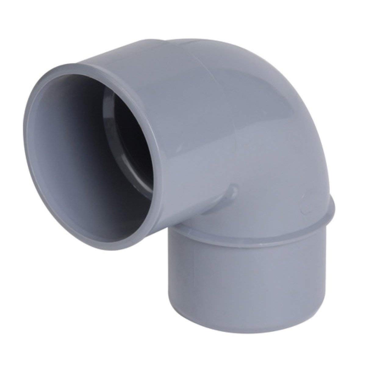 coude pvc - mâle / femelle - 87 degrés30 - diamètre 160 mm - nicoll cz8