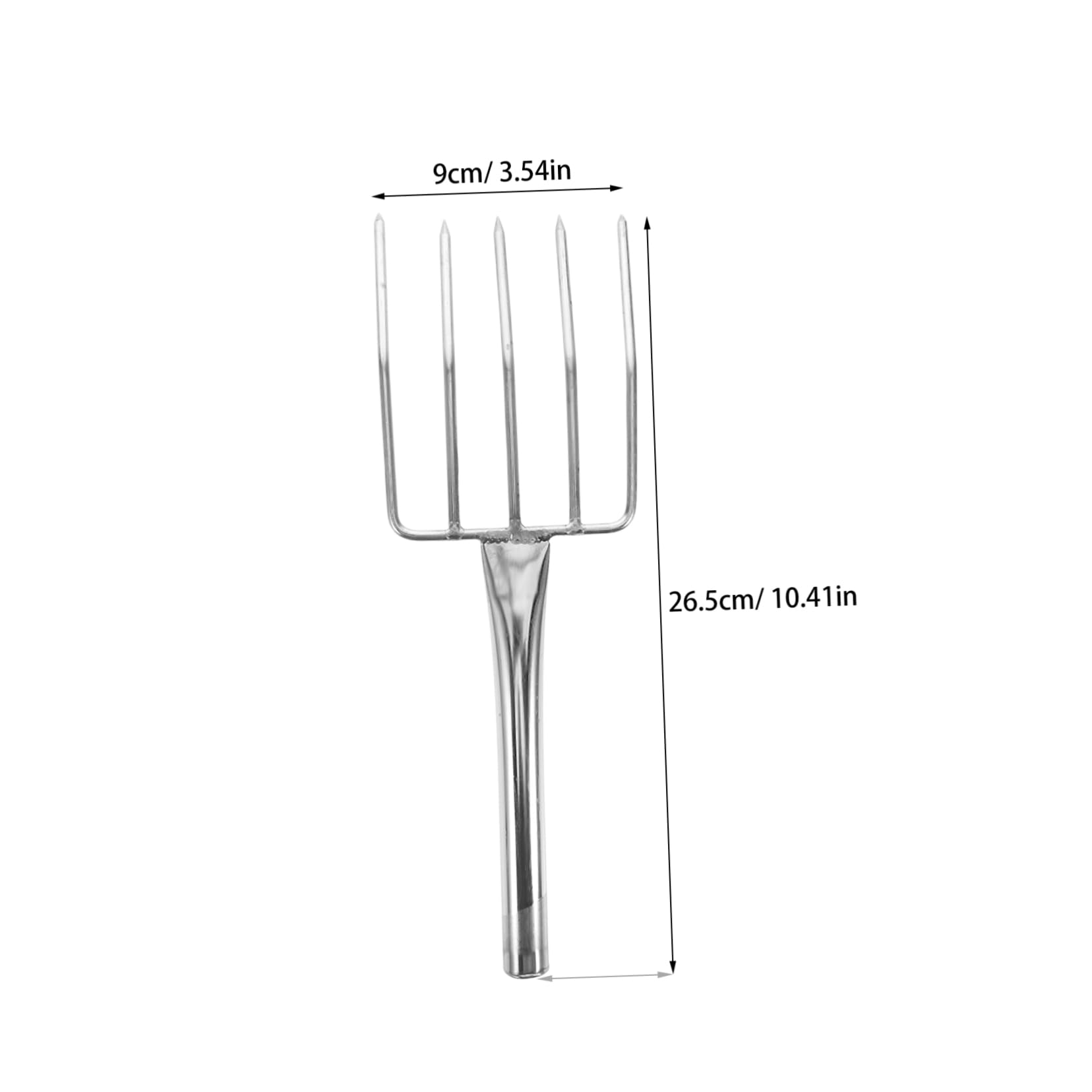 FUNOMOCYA Garden Equipment Set Garden Transplanter Tool Leaf Scoops Potato Fork Stainless Steel Shavings Fork