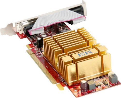 Msi Radeon Hd 4350 512 Mb Ddr2 Pci-Express 2.0 Graphics Card Md512H #TOP4