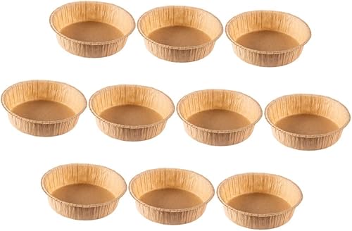 Miniatura 1 de FELTECHELECTR Molde para tartas de 6 pulgadas, moldes para tartas con forma de cúpula, moldes para cupcakes con tapas de cúpula, molde para hornear