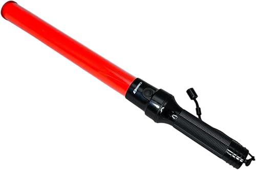 Dorcy Varita de señal LED multifunción de 20 lúmenes de 12 pulgadas con correa de muñeca, naranja (41-1063)