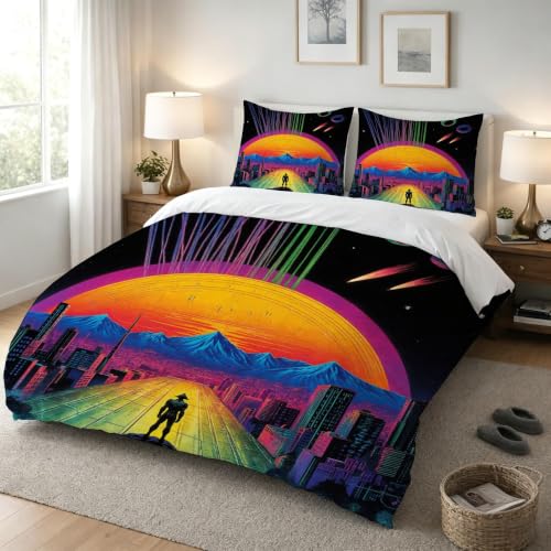 Housse de couette 140x200 zippée pour faciliter le lit des enfants - 4