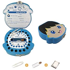 Tandendoos van hout, melktanden, tanddoos voor melktanden, meisjes en jongens, melktandendoosje van hout, opbergdoos…