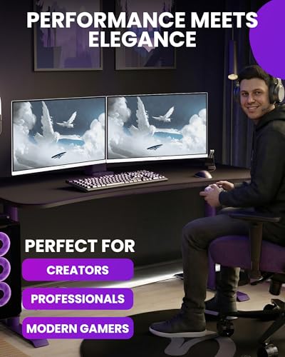 Image of Arozzi Gaming Monitor Nova 27 inch IPS 180Hz - Computer Monitor QHD 1440p - Adaptive Sync, HDR10 & Flicker Free Display - 100% sRGB Color Accuracy - PC & Console Ready - White