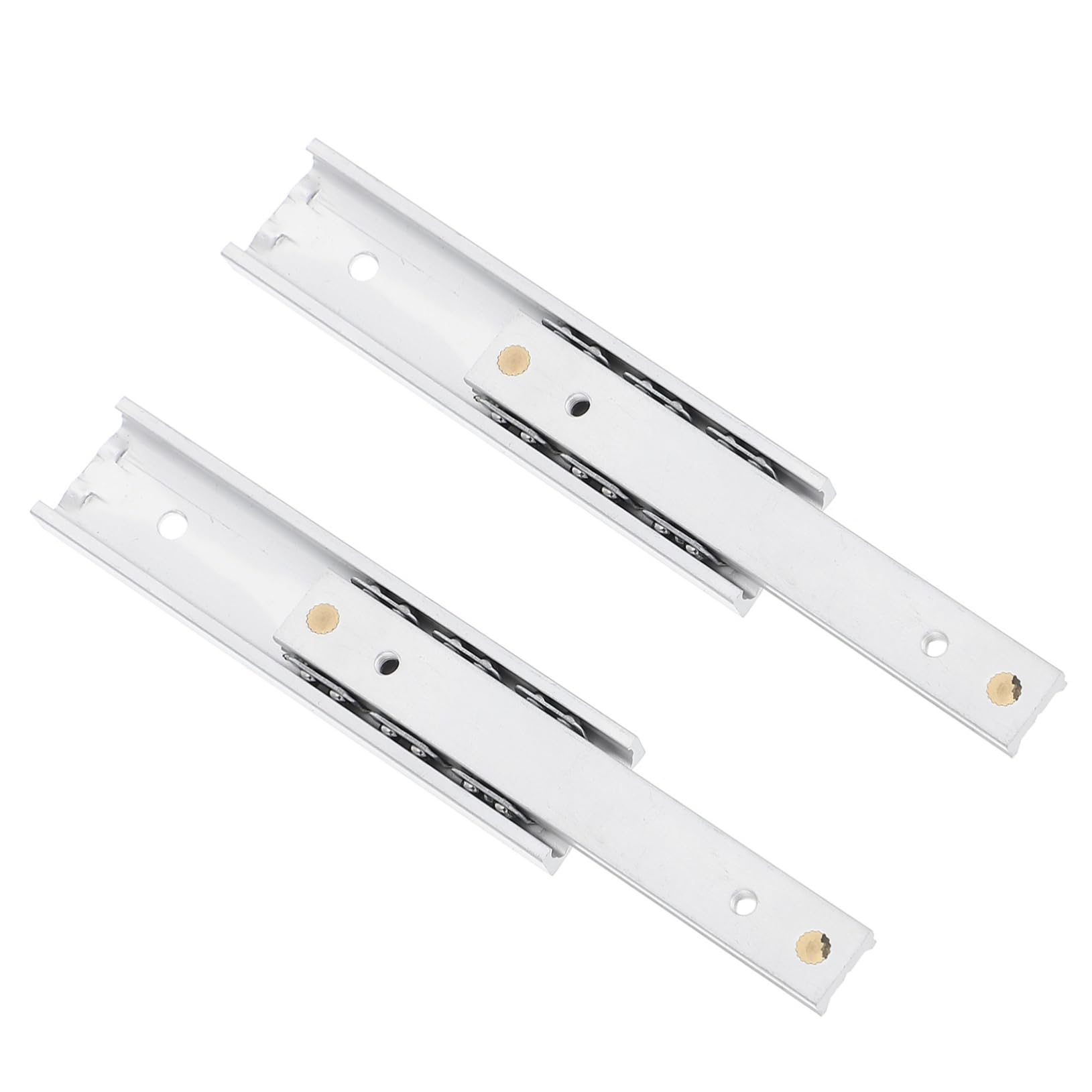 Mikikit 10pièces Glissières Miniatures De Rails Extensibles Pour Armoires Durabilité Renforcée Et Applications Multiples