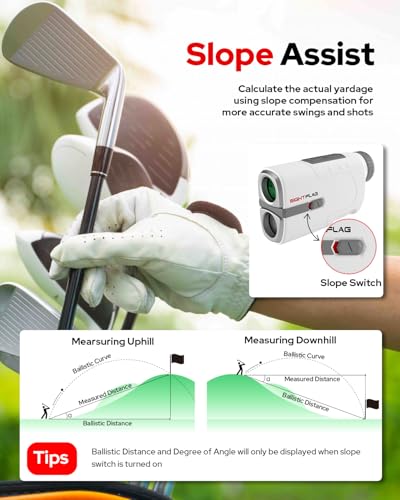 SIGHTFLAG 1300-Yard Golf Rangefinder