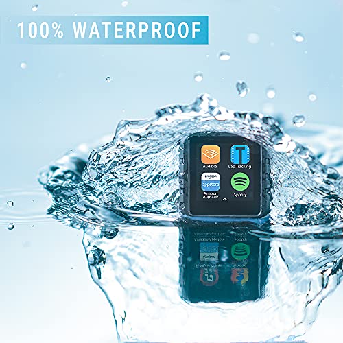 Waterproof Delphin v1.0 Smart Player Bundle for Swimming - Compatible with Audible, Spotify, and More! (8GB, Swimbuds Sport) - Image 4