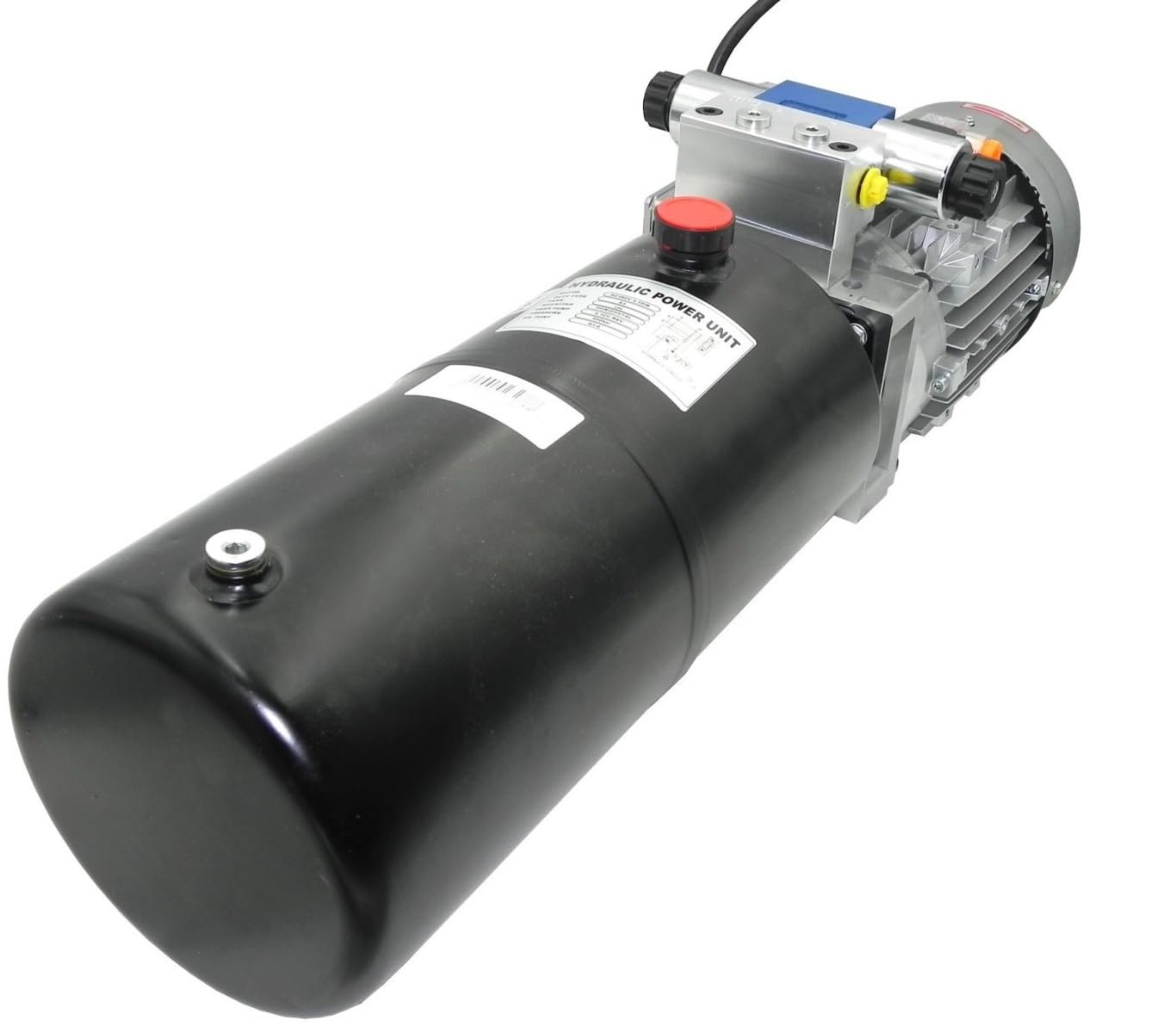 Hydraulikaggregat einfachwirkend 380V | 2,2KW | 2,1CCM 10L mit 24V-Verteiler