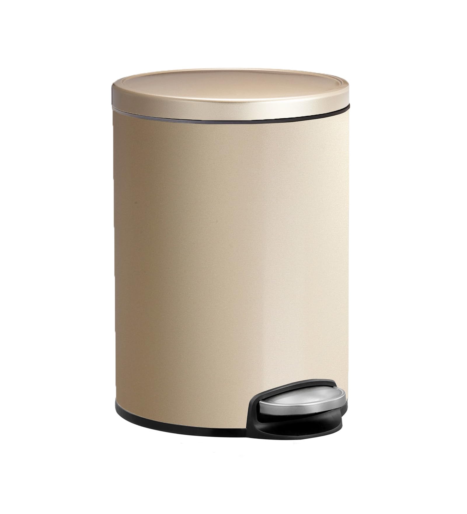 Bronze Copper Pedal Bin - 20L Stainless Steel Trash Can -10
