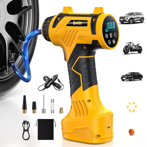 Ipflin 9600mAh Tire Inflator Compressor