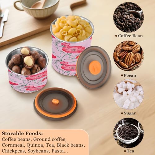 Contenedor al vacío para café Qilmy de acero inoxidable 17oz miniatura 6