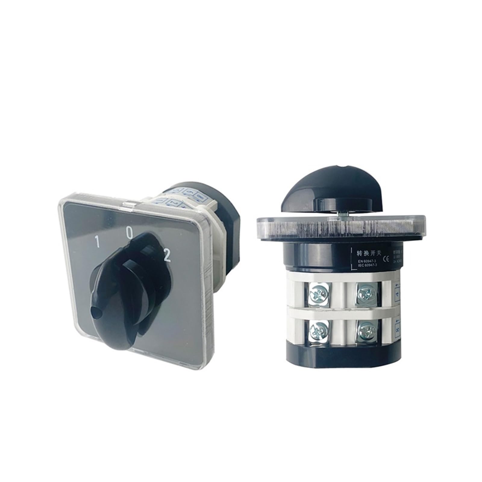 JGNAYRKJQI LW31 Rotary Selector 32A 2 Poles Cam Manual Transfer Changeover Switch YMZ12-32/2