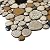 Parrotile Pebble Shower Floor Tile Bathroom Beige Wall Backsplash Mosaic Tiles (5 Sheets)