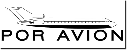 Miniatura 1 de Sello grande autoentintado por Avion, tinta negra