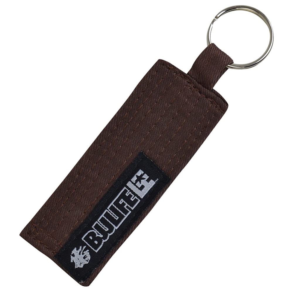 Combat Corner BJJ Life Rank Keychain for Brazilian Jiu Jitsu MMA Gear All Belt Rankings Gift Key Chain