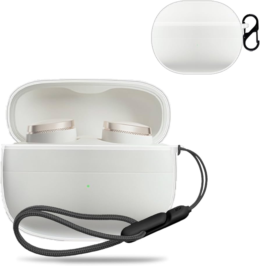 Bowers & Wilkins Pi8+ケース付き Amazon.com: for Bowers & Wilkins Pi8 Wireless Earbuds Case Cover