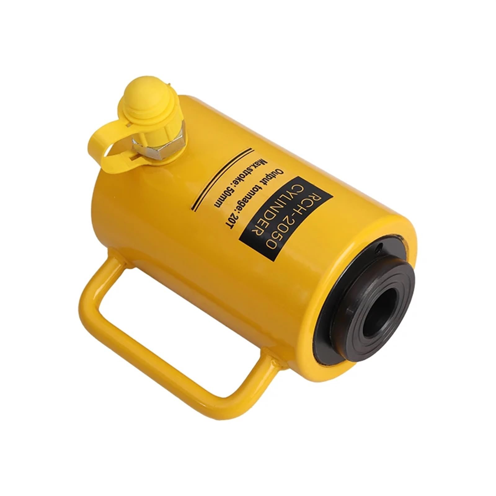 TSCFHGQI 20 Ton 50mm Hydraulic Hollow Hole Cylinder Jack RCH-2050 Ram 20 Tons Stroke 50mm