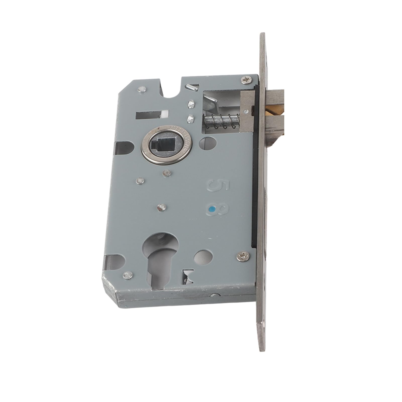 Klamka do drzwi PolyGen Silent Lever zaprojektowana z niezakłócającym mechanizmu zamykania, kompletny zestaw zamków do drzwi wewnętrznych z kluczami do zastosowań w pokojach