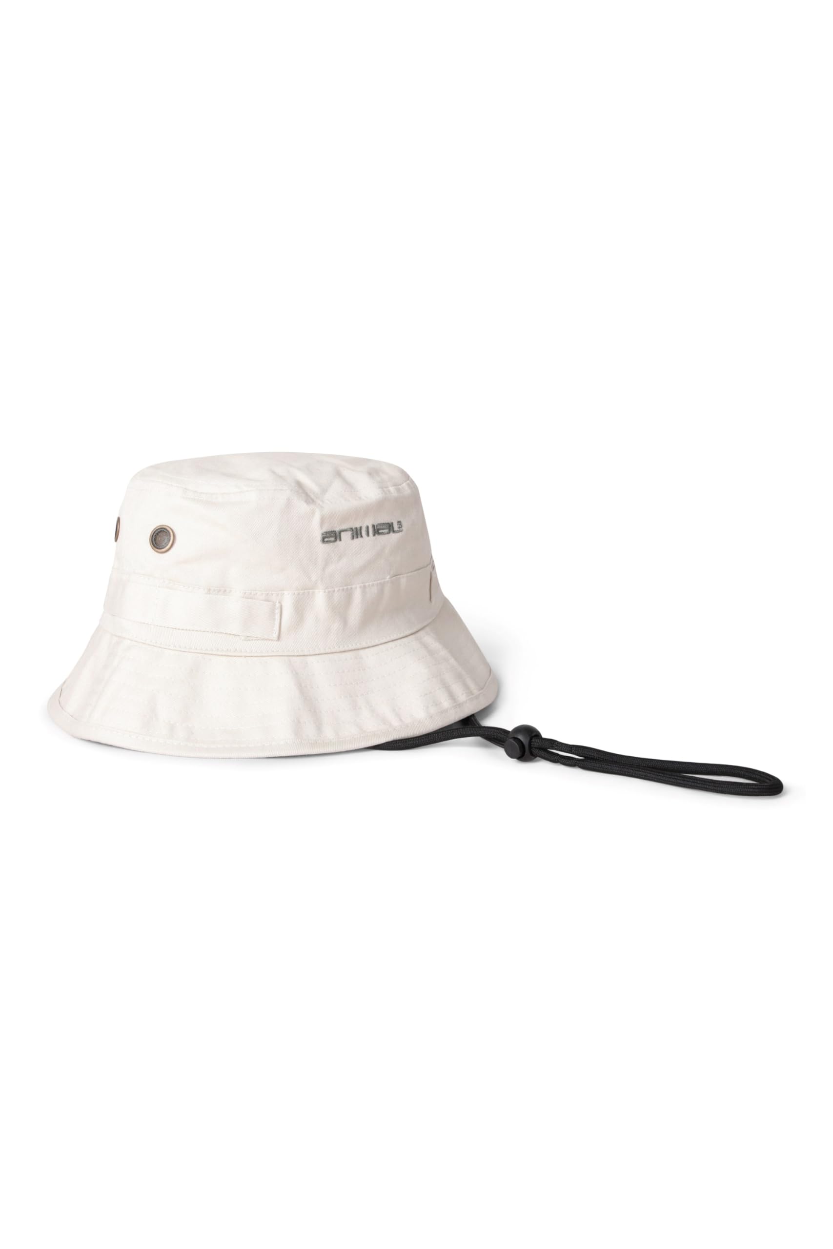 Animal Men's Beige Ezra Bucket Hat - Lightweight Hat In Uv Protect Max Fabric With Drawcord - Spring Summer, Outdoors, Trekking One Size