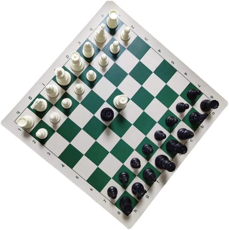 Travel Chess Board Chess Weighted Tournament Chess Set Combination Standard Version of The Game to The Pieces Eye Protection Chessboard Set