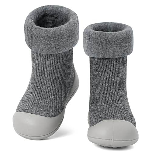 MK MATT KEELY Krabbelschuhe Baby Winter Sockenschuhe Warm...