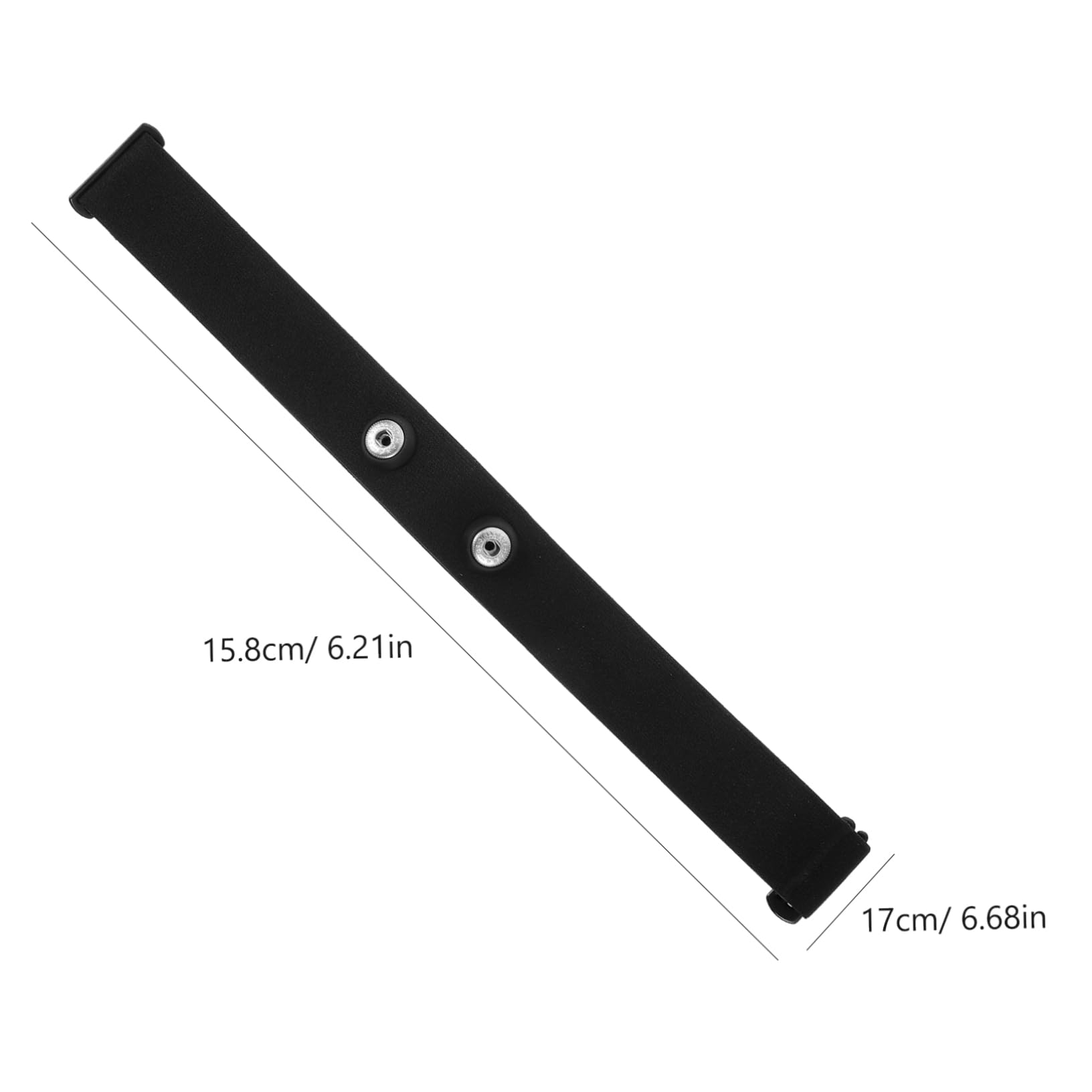 FOMIYES Replaceable Sensor Strap Chest Strap for Fitness Monitor Comfortable Elastic Sports Wear